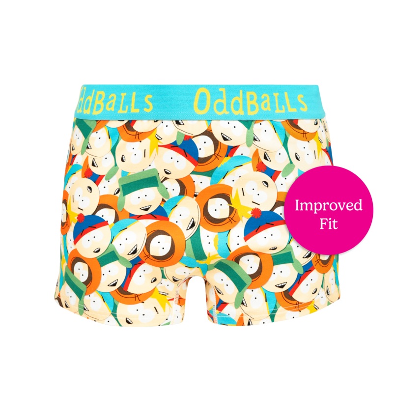 South Park - Ladies Boxers|Size 6|Size 8|Size 10|Size 12|Size 14|Size 16|Size 18|Size 20