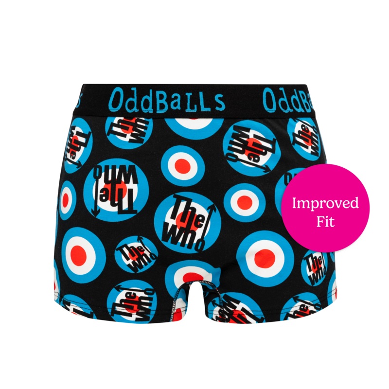 The Who - Ladies Boxers|Size 6|Size 8|Size 10|Size 12|Size 14|Size 16|Size 18|Size 20