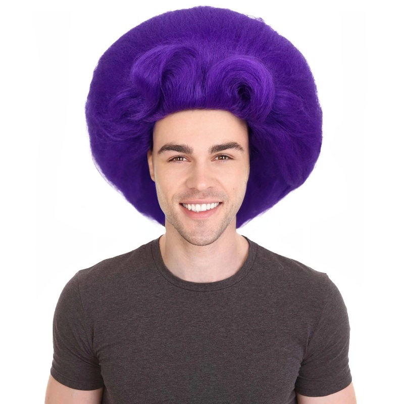 Adult Men's Band Troll Wigm, Perfect for Halloween, Synthetic Fiber, Wig