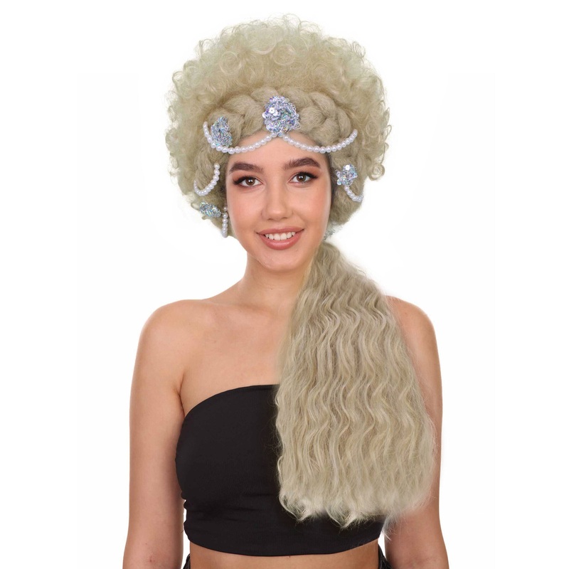 Adult Women's blonde wig | Synthetic Fiber | Capless Cap | Perfect for Halloween