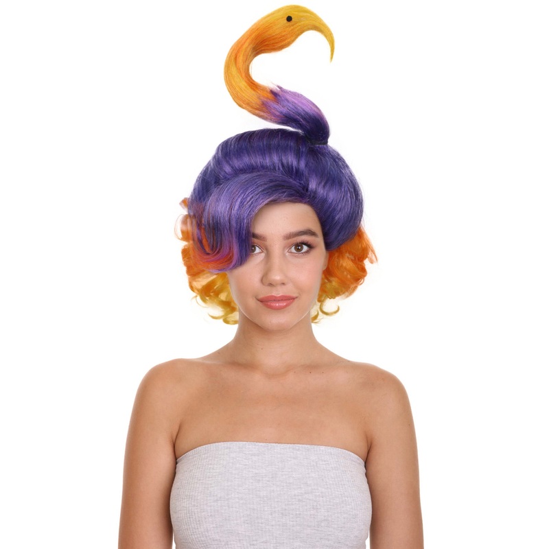 Adult Women's Canadian Drag Queen Wig | Perfect for | Flame-retardant Synthetic Fiber