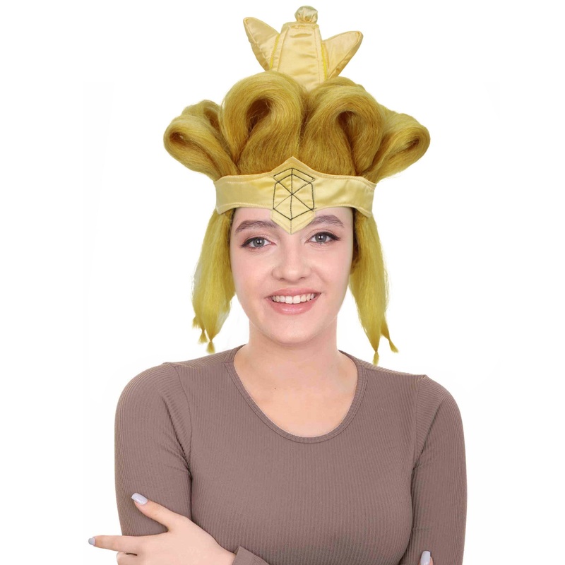 Adult Women's Salior Animated Manga Wig| Perfect for Halloween | Flame-retardant Synthetic Fiber