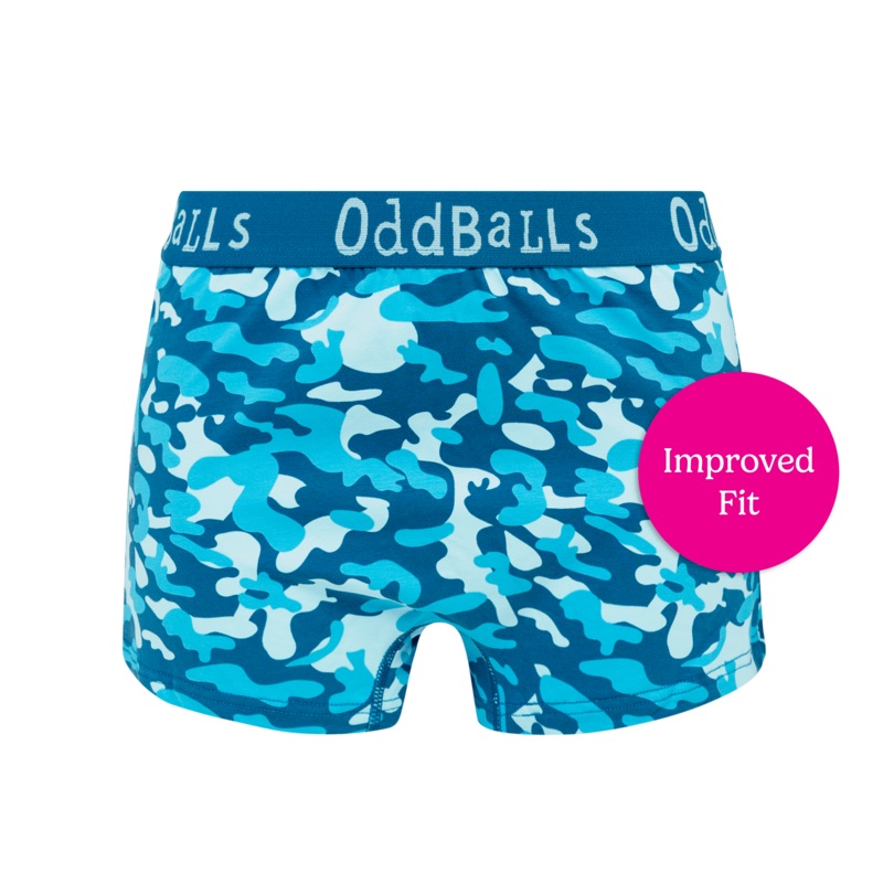 Blue Commando - Ladies Boxers|Size 6|Size 8|Size 10|Size 12|Size 14|Size 16|Size 18|Size 20