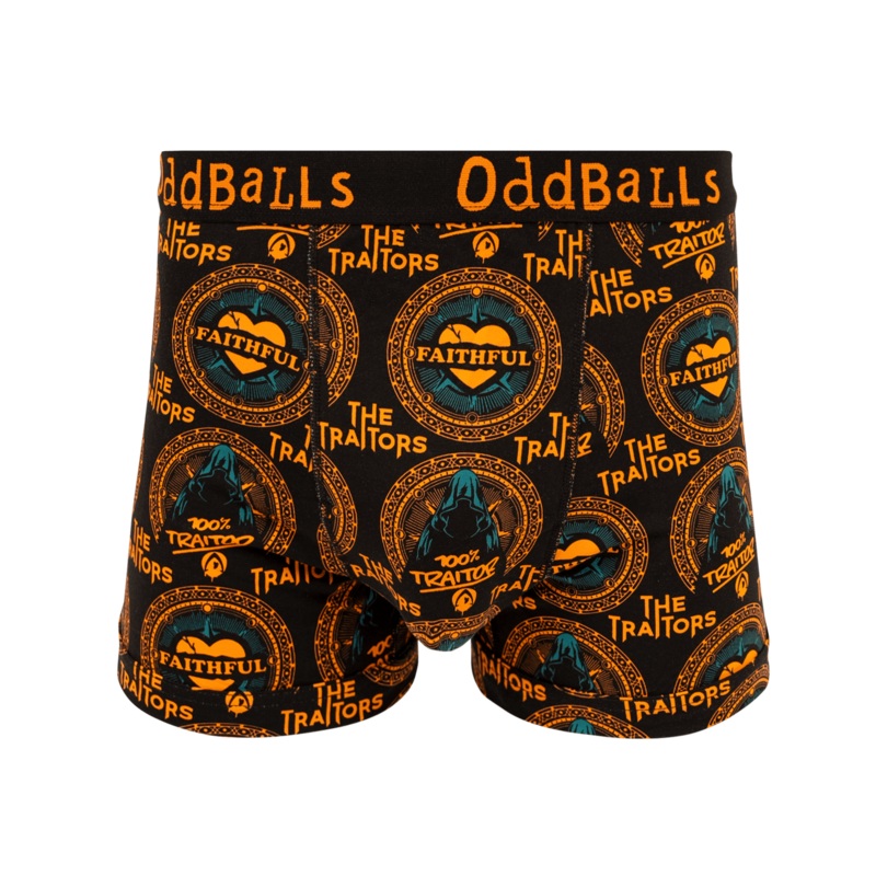 Traitors - Mens Cotton Boxer Shorts