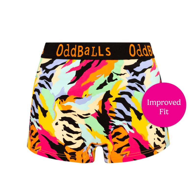 Wild Thing - Ladies Boxers|Size 6|Size 8|Size 10|Size 12|Size 14|Size 16|Size 18|Size 20