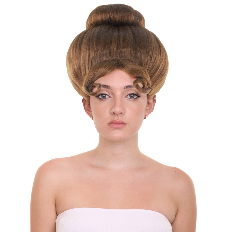Womens Superwoman Wig with Mask Set | Perfect for Halloween and | Flame-retardant Synthetic Fiber