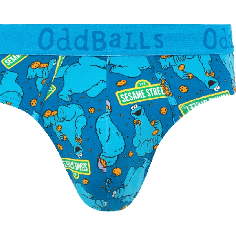 Cookie Monster - Mens Briefs|XXS|XS|Small|Medium|Large|XL|2XL|3XL