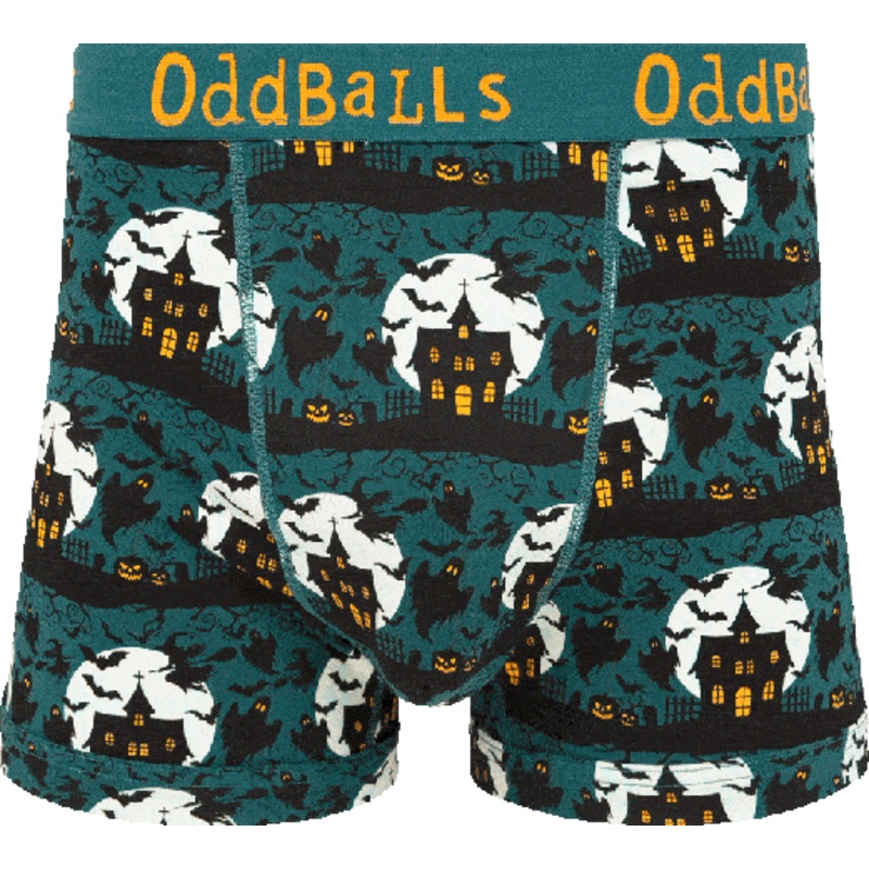 Haunted House - Mens Cotton Boxer Shorts