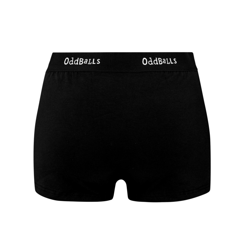 Classic Black - Ladies Boxers|Size 6|Size 8|Size 10|Size 12|Size 14|Size 16|Size 18|Size 20