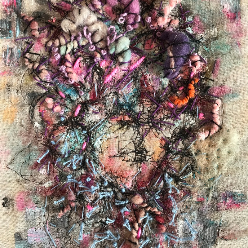 Embroidered portrait #2