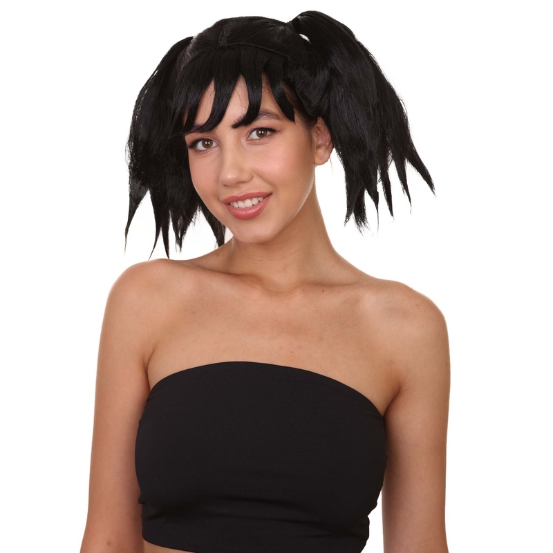 Black Doll Womens Wig | Halloween Wig | Premium Breathable Capless Cap