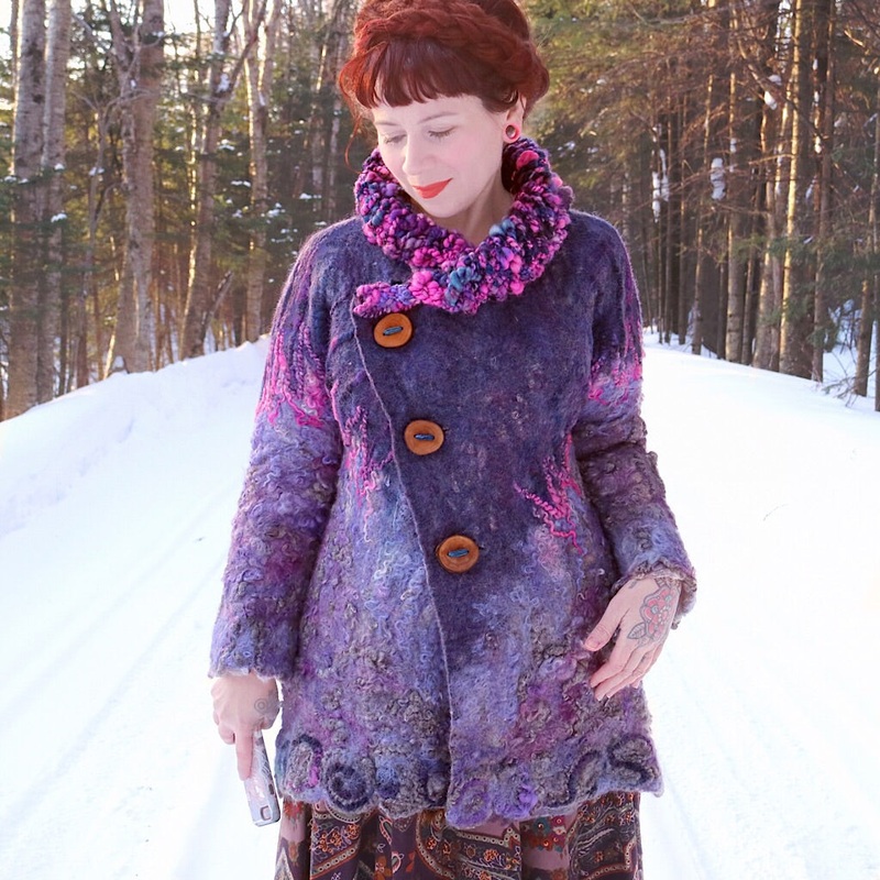 Felt jacket 40% OFF clearance