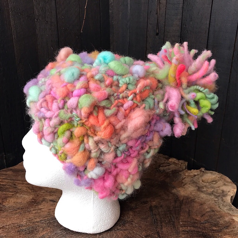 Rainbow beanie