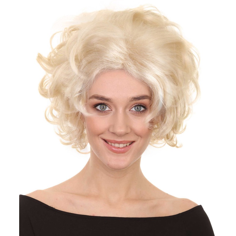 Actress Sexy Wig | Historical Character Blonde Halloween Wigs | Premium Breathable Capless Cap