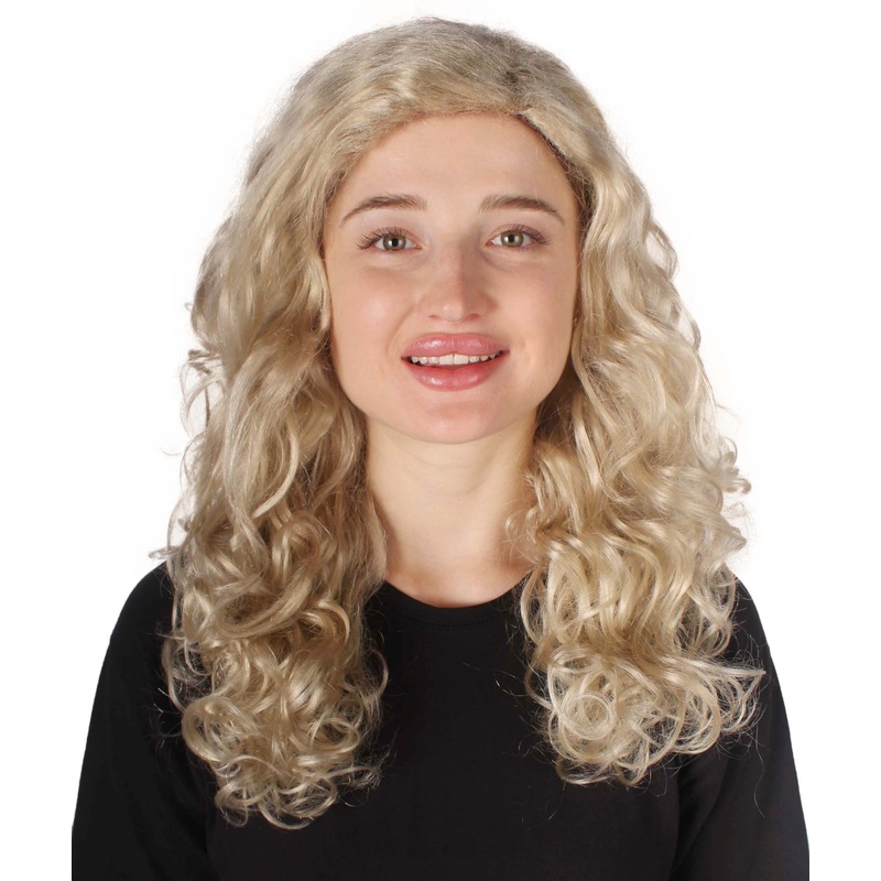 Blonde Passion Womens Wig | Curly Glamour Halloween Wig | Premium Breathable Capless Cap