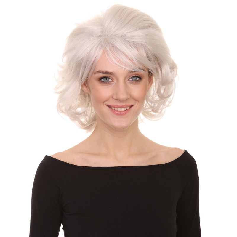 Desire Sunny Blonde Wig | Medium Glamour Character Halloween Wig | Premium Breathable Capless Cap