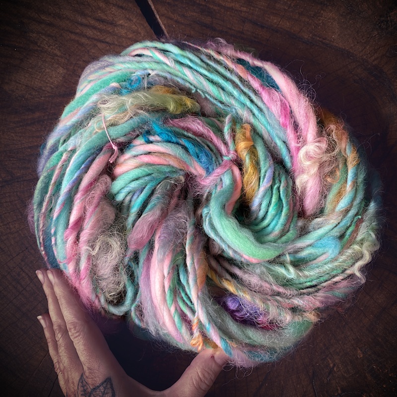 Menthe glace art yarn|80 grams|95 grams
