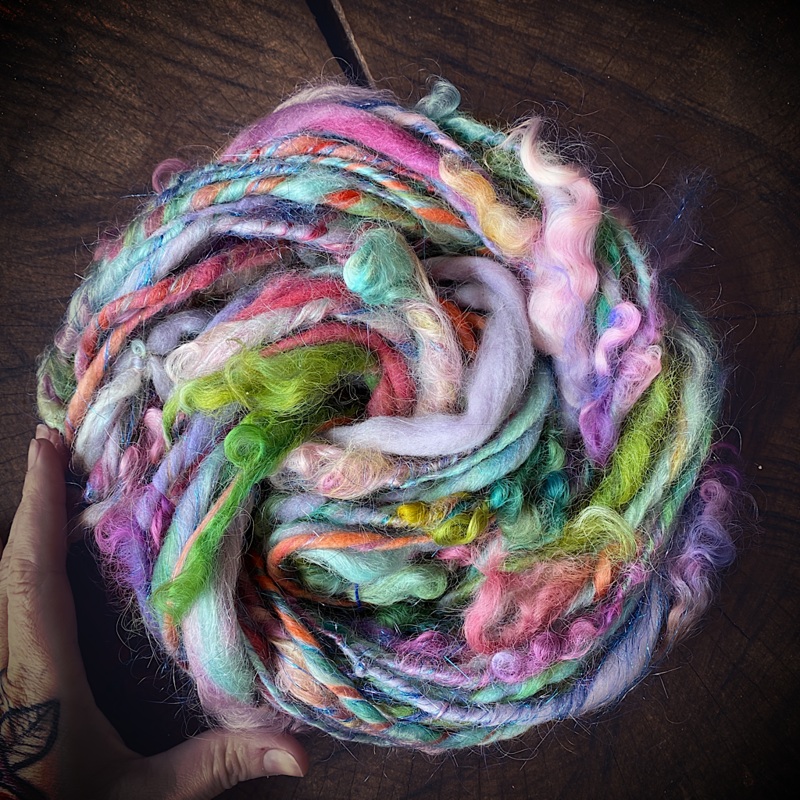 Petit potager art yarn|75 grams