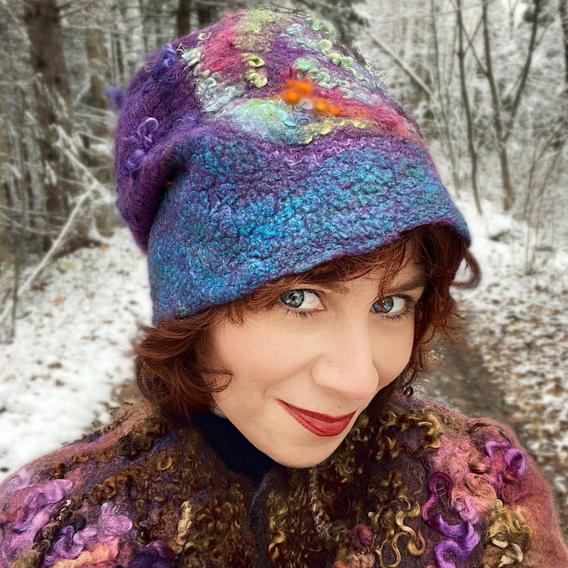 Felted toque
