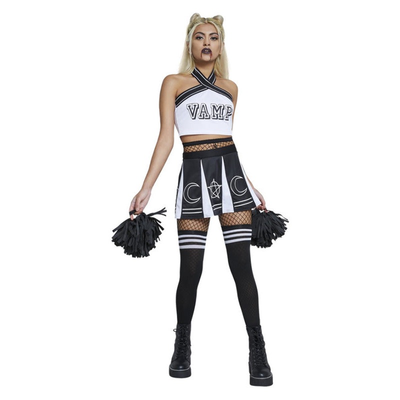 Fever Vamp Cheerleader Black & White