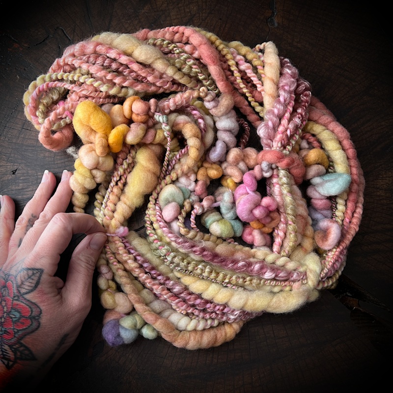 Golden hour merino art yarn|65 grams or 2.4 oz|70 grams or 2.4 oz