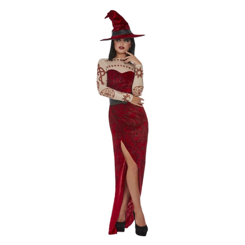 Satanic Witch Costume Red|Large|Medium|Small