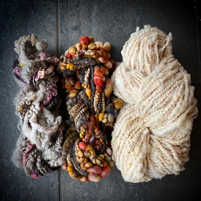 Set of art yarn- weaving kit|345 grams/ 12 oz