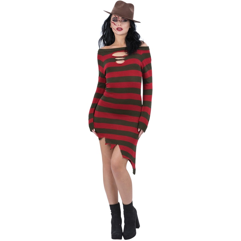 A Nightmare On Elm Street, Freddy Krueger - Womens Costume