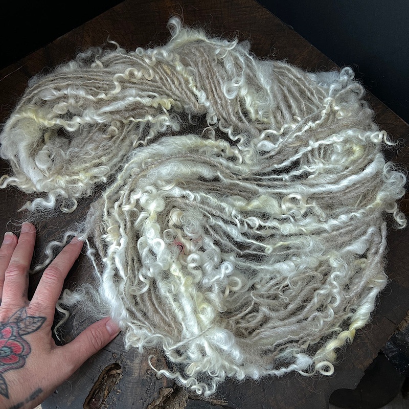 Au naturel core spun art yarn|70 grams or 2.4 oz