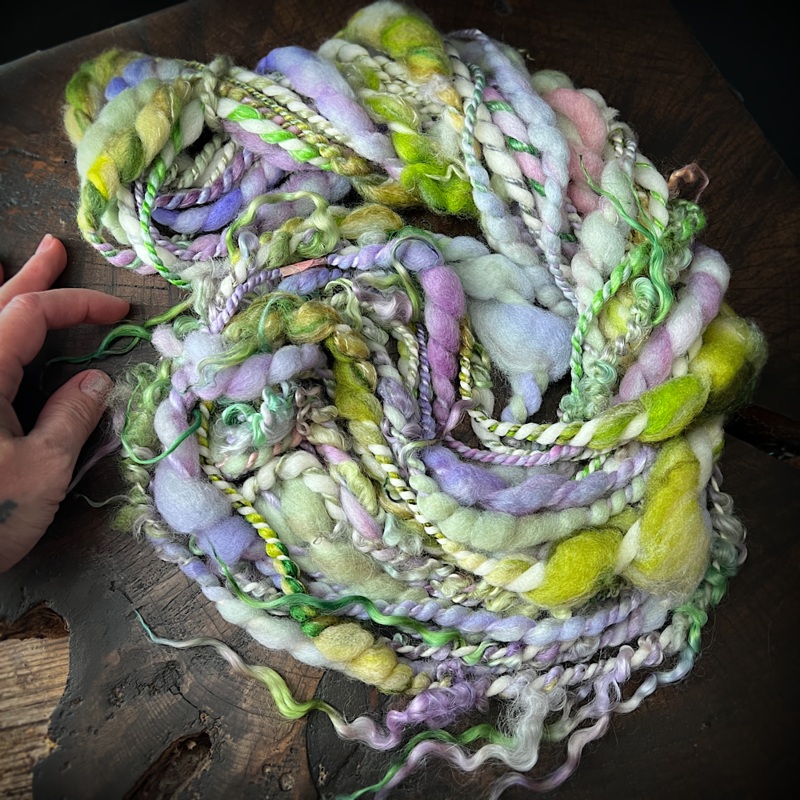 Fairy dust- mini twist yarn|70 grams or 2.4 oz