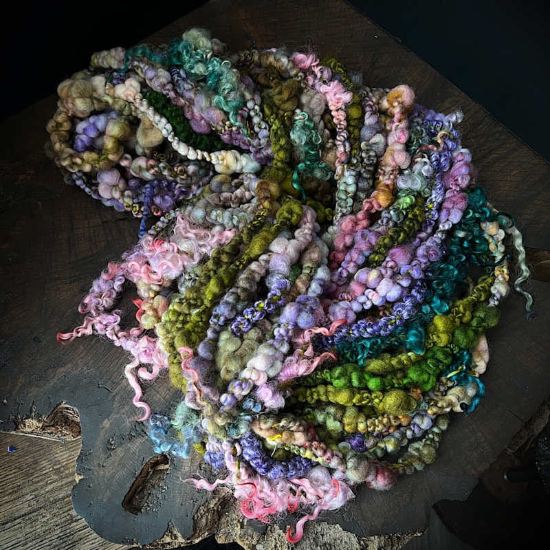 Wood Fairy art yarn