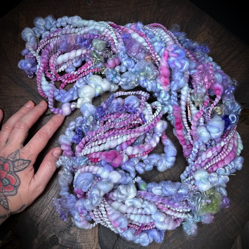 Whisperer signature art yarn|80 grams or 2.8 oz|85 grams or 3 oz|90 grams or 3.1