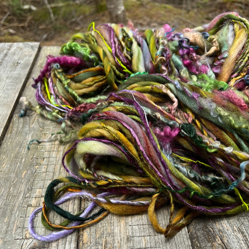 Woodland  single art yarn