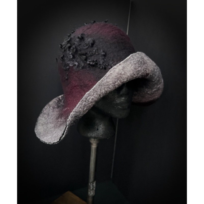 Felted flappers hat size 23.5