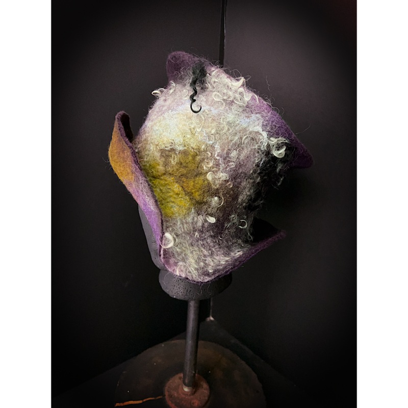 Felted top hat  - 23 1/4