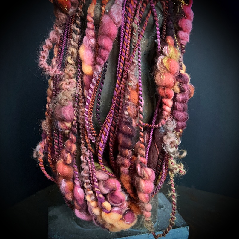 Hand spun art yarn|2.3 oz|3.3 oz