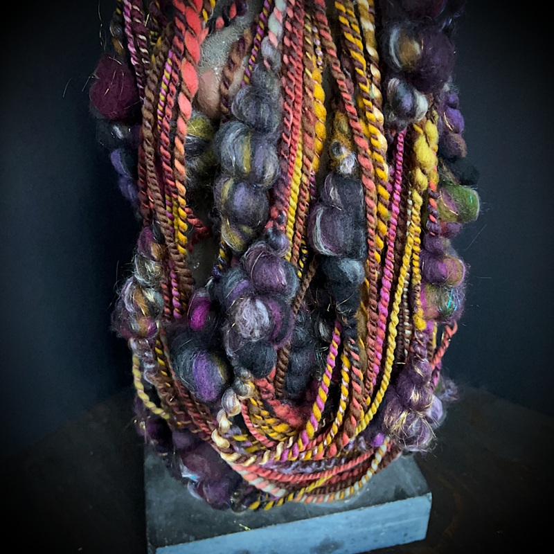Hand spun art yarn|3.2 oz|4.2 oz