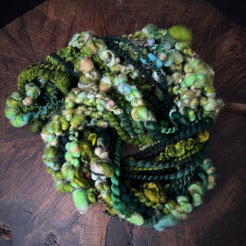 Art yarn for weaving 2 oz|2 oz