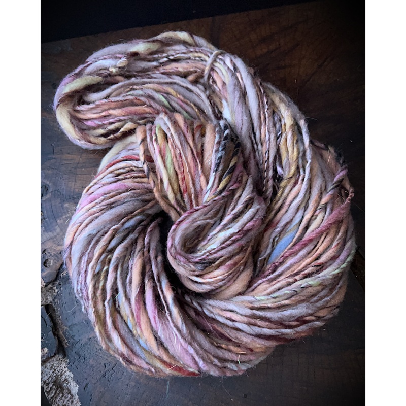 Hand spun yarn single|1.3 oz|1.6 oz