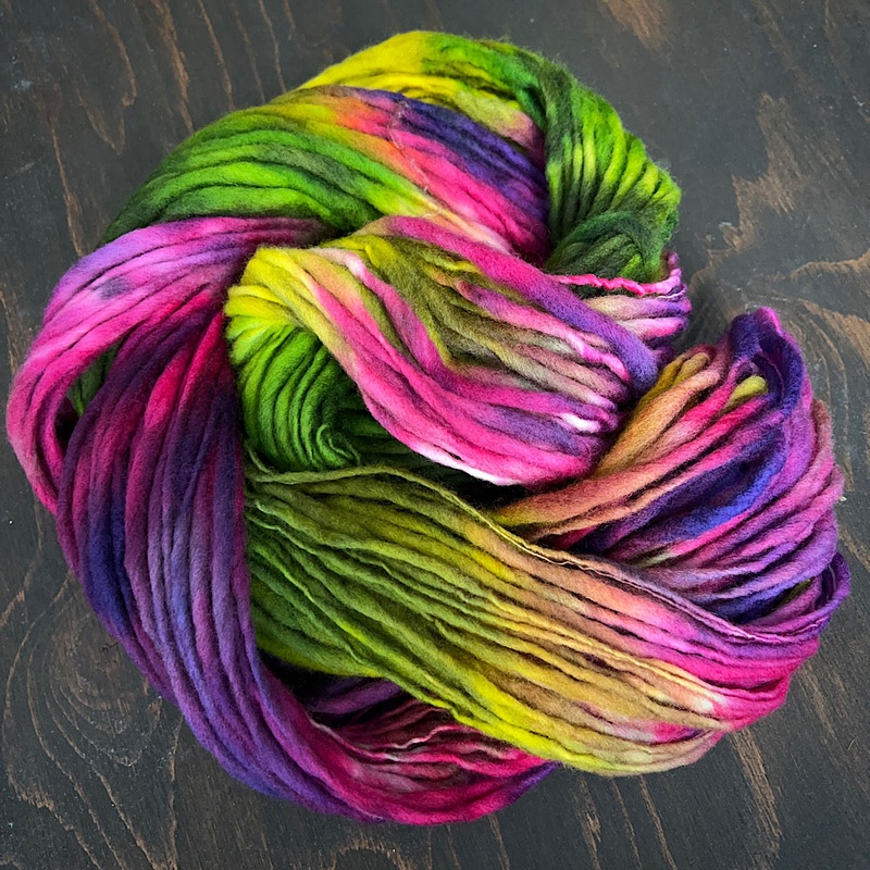 Merino Hand spun yarn for knitting 2 oz 76 yards