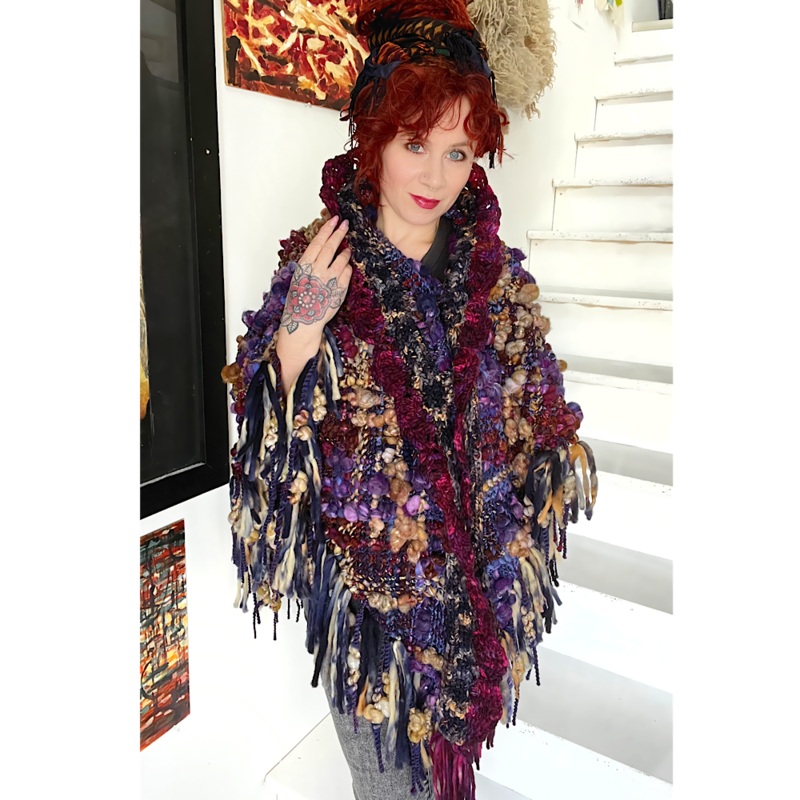 Moon Flower Shawl