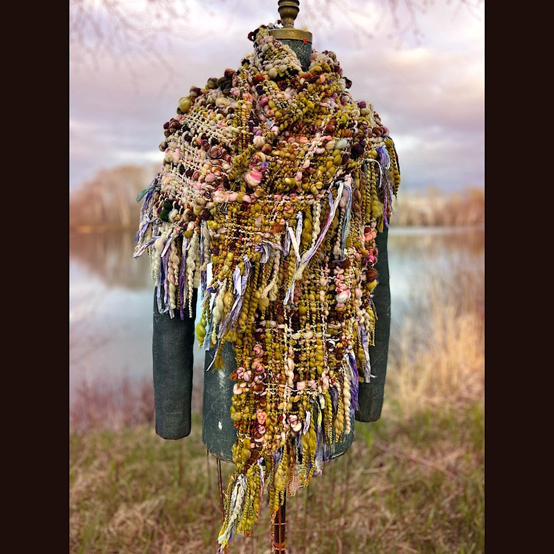 Woven shawl 82 X 36 1 pound