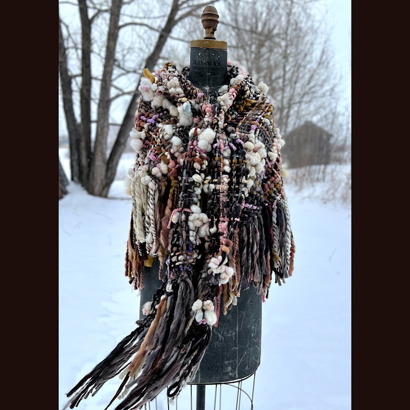 Woven shawl 84X 34