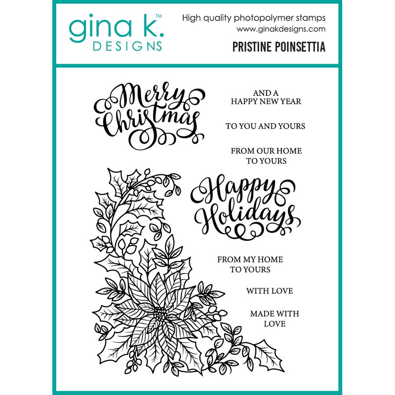 *STAMPS- Pristine Poinsettia