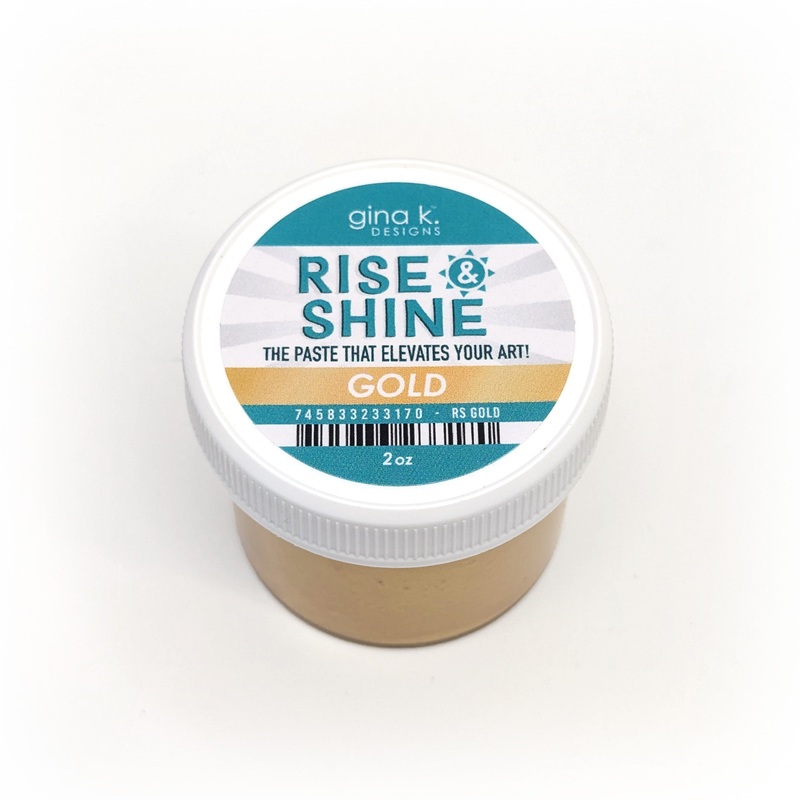 *TOOL- Rise and Shine Stencil Paste- Gold