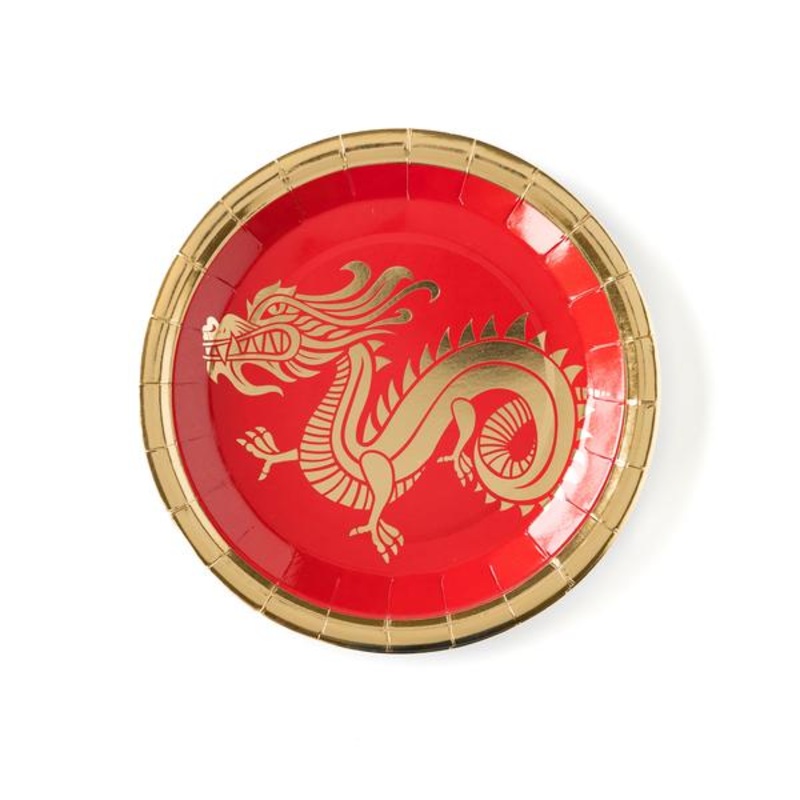 Dragon 9 Paper Plates