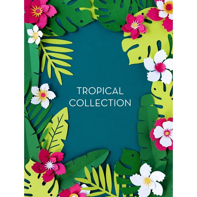Tropical Paradise My Colors 12x12 Papers