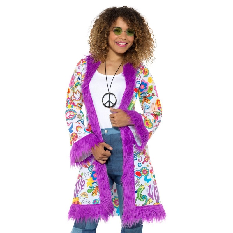 60s Groovy Hippie Coat|Medium (UK 12-14)|Plus X1 (UK 20-22)