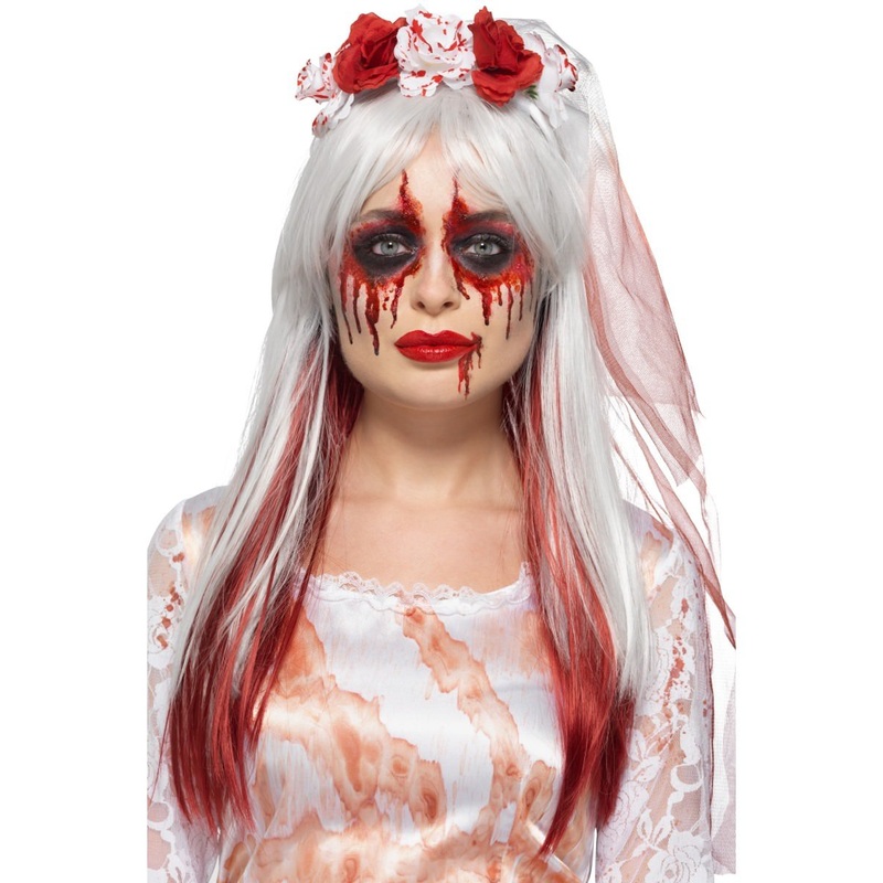 Blood Drip Bride Cosmetic Kit, Aqua