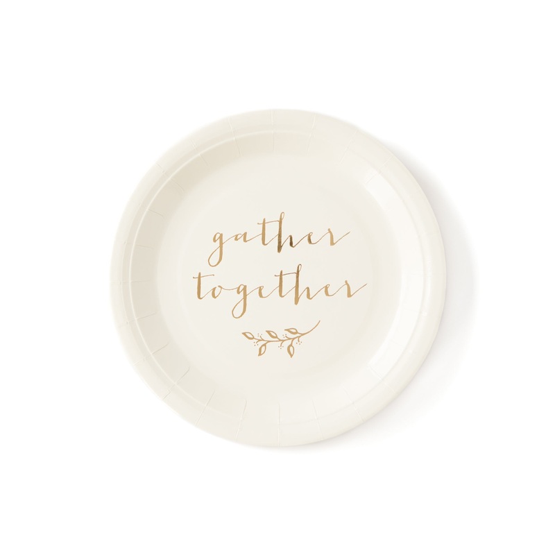Gather Together 9 Paper Plates